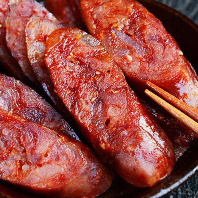 赛卡伊 四川麻辣香肠川味腊肠腊味腊肉香辣麻辣肠楚味烟熏特产广味香