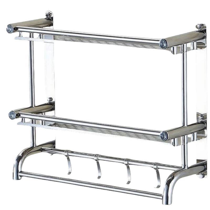 鑫龙都置物架浴巾架60cm个高清大图