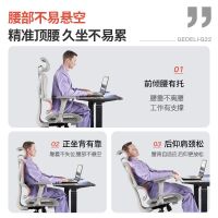 歌德利G22电脑椅人体工学椅舒适久坐转椅乳胶办公椅子家学生椅书房游戏电竞椅护腰家用透气网布宿舍竞技椅可坐可躺办公室椅子