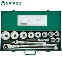 SATA/世达 12角套筒组套 09015 15件 1套