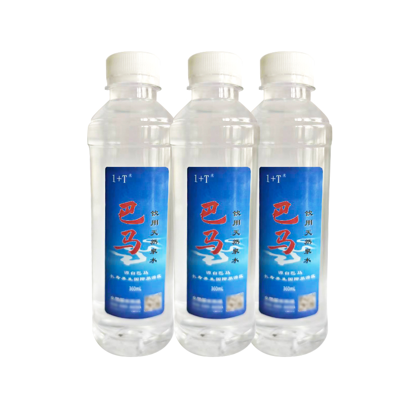 1+T 巴马饮用天然泉水 360ml*24瓶/箱高清大图