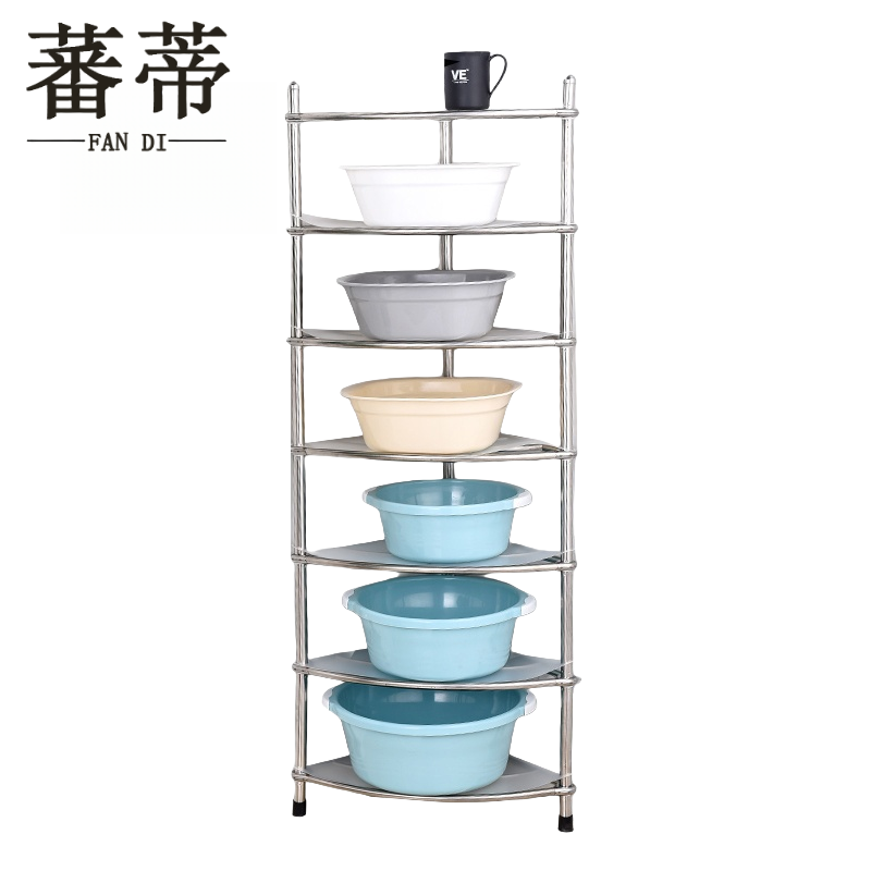 蕃蒂 脸盆架七层 个
