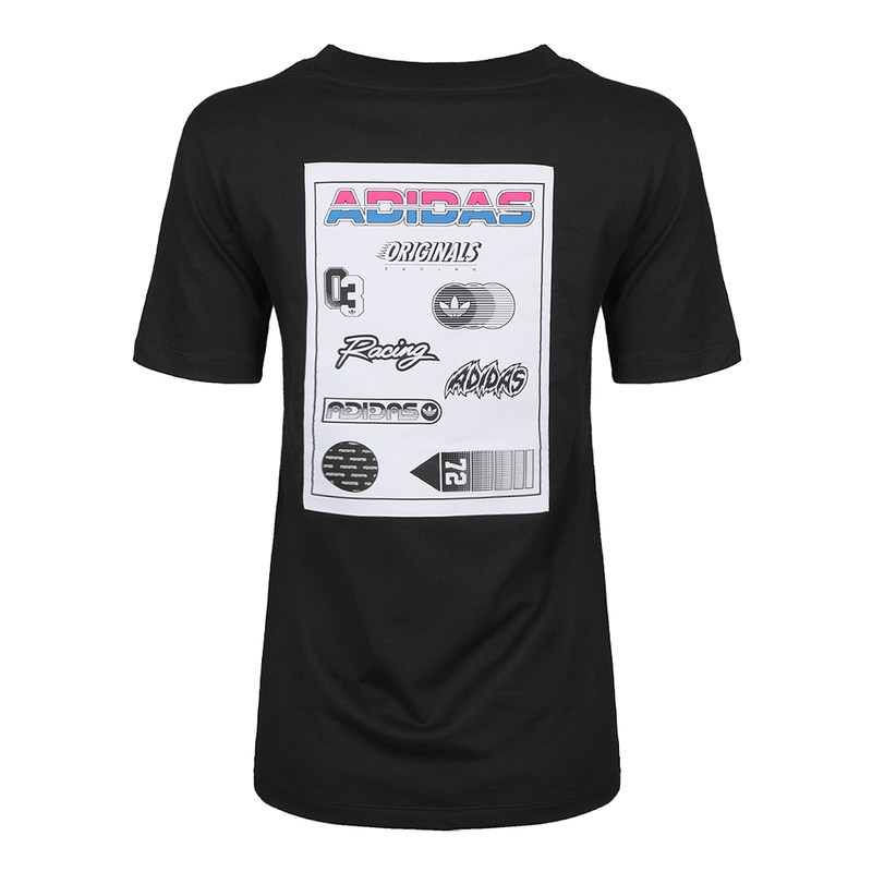 阿迪达斯(adidas)女短袖上衣JUL GRAPHIC TEE DH4259