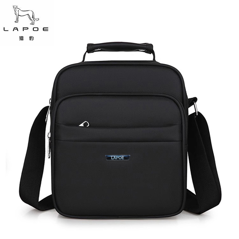 猎豹 商务通勤手提单肩包斜挎包中号 21*13*25cm 个高清大图
