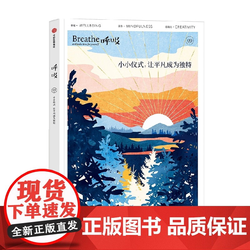 呼吸09 小小仪式 让平凡成为独特 Breathe编辑部著 正念生活读物 仪式感也可以成为平庸日常的解药高清大图