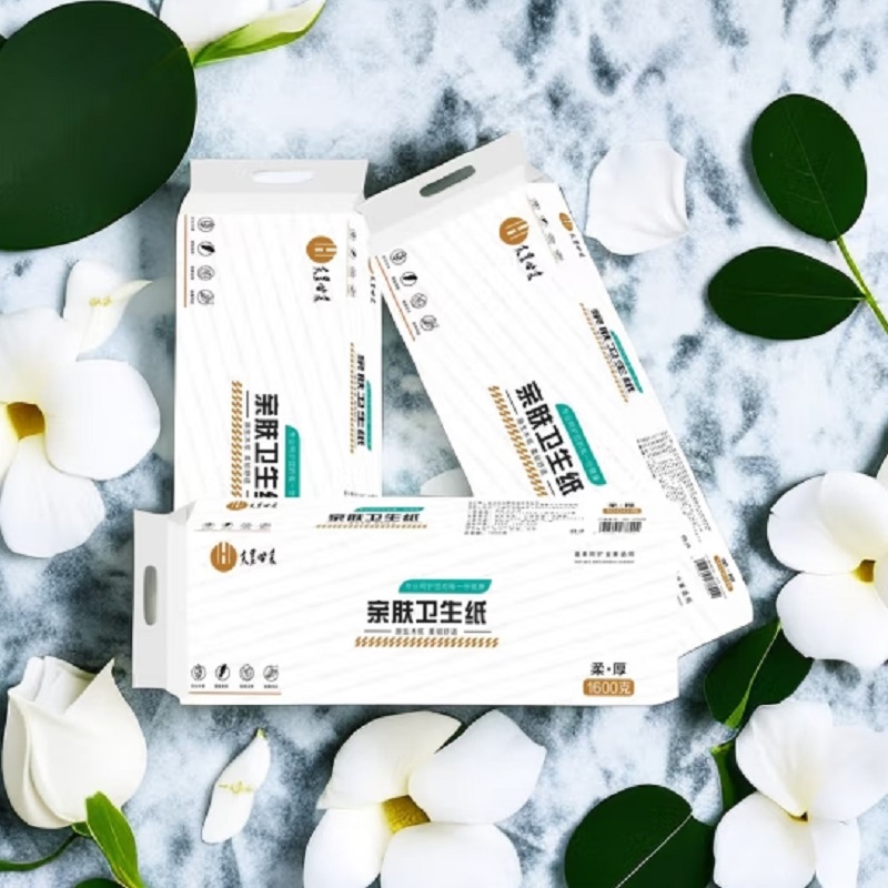 禾呈心采 亲肤水溶卫生纸卷纸10卷/提高清大图