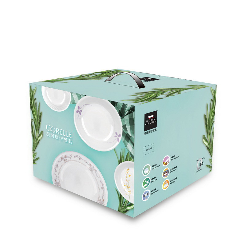 VISIONS CORELLE 美国康宁餐具 紫色幸运草系列 CR-NWP02(八件套)
