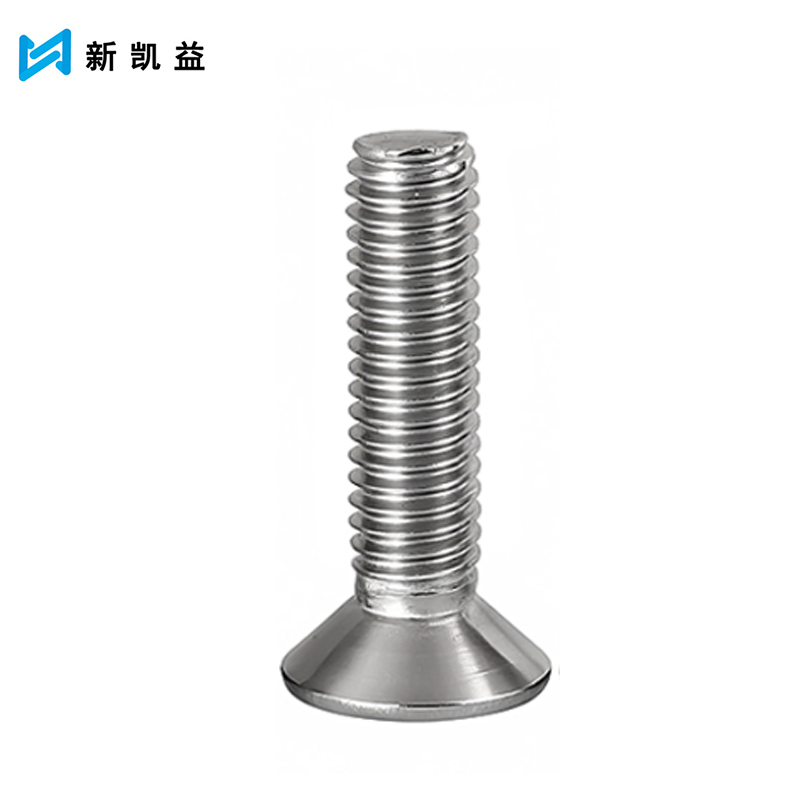 新凯益 304不锈钢十字平头螺丝沉头螺丝钉小机螺钉 M6*40[10只] 袋