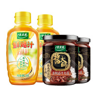 太太乐酱大师杏鲍菇牛肉酱200g*2瓶+鲜鸡汁238g*2瓶 调味料组合