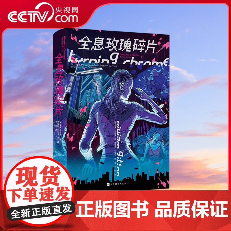 [央视网]全息玫瑰碎片 科幻宗师威廉吉布森短篇杰作选 创造赛博空间 启发赛博朋克圣经神经漫游者 超前黑客帝国17年 科幻