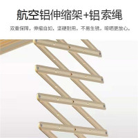 云飞燕电动 晾衣机 讴歌红消毒风干自由伸缩四杆B-12OFX4S 一键升降智能30米遥控大LED平板照明铝合金晾衣架