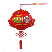 家柏饰(CORATED)元宵春节灯笼diyEVA宫灯材料包儿童手工制作幼儿园装饰花灯挂饰_1