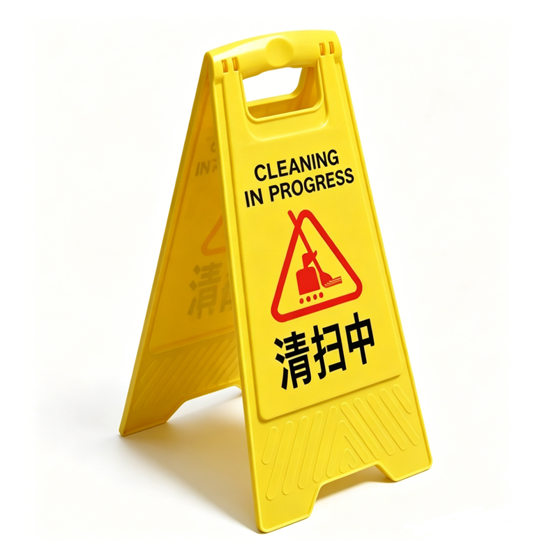 伽隽 提示牌 清扫中 张高清大图
