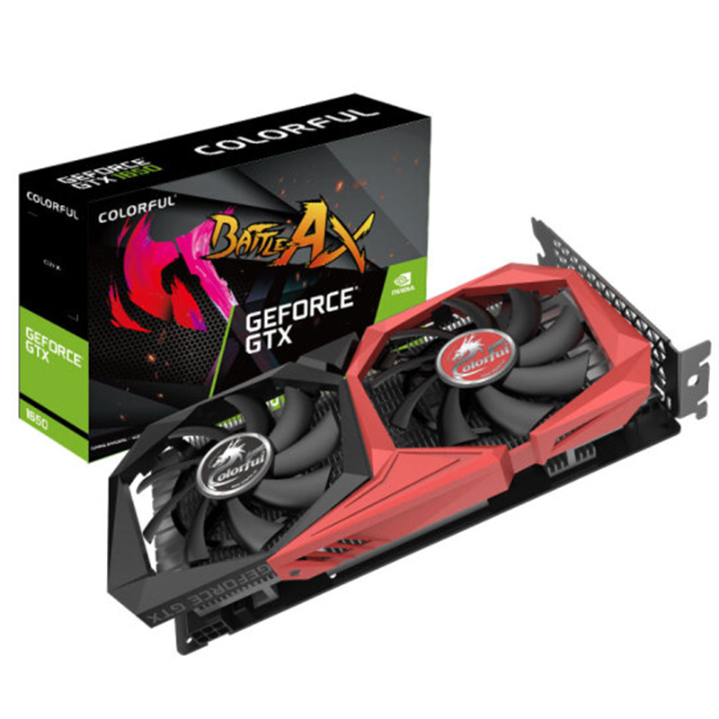 七彩虹（Colorful）战斧 GeForce GTX 1650 4GD5 1710MHz GDDR6台式电脑游戏显卡