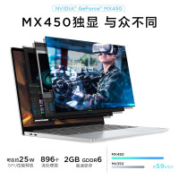 联想(Lenovo)小新Pro13 高性能轻薄本 2021款 13.3英寸超长续航本手提轻薄笔记本电脑十一代酷睿i5-1135G7 16G 512G MX450 2.5K 高色域屏