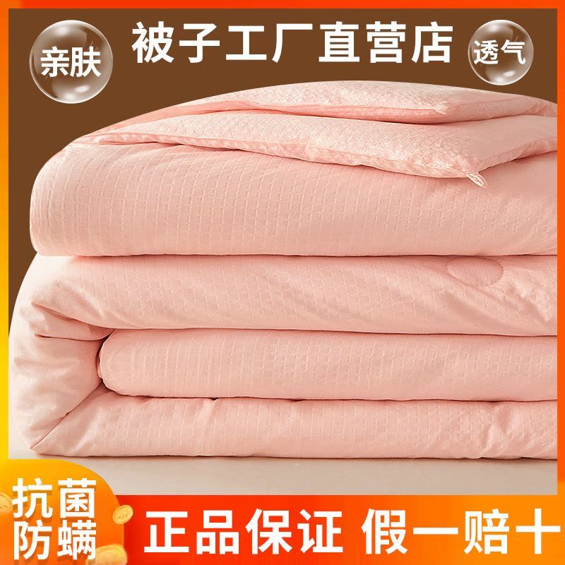 夏凉被子空调被2023新款夏季薄被芯春秋被夏被可机洗图片