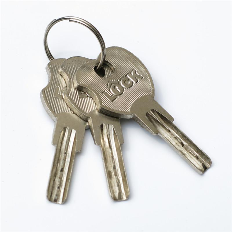 玻璃门锁加长u型叉锁双开门锁拉手锁把手锁摩托车商铺u形插锁 609特短