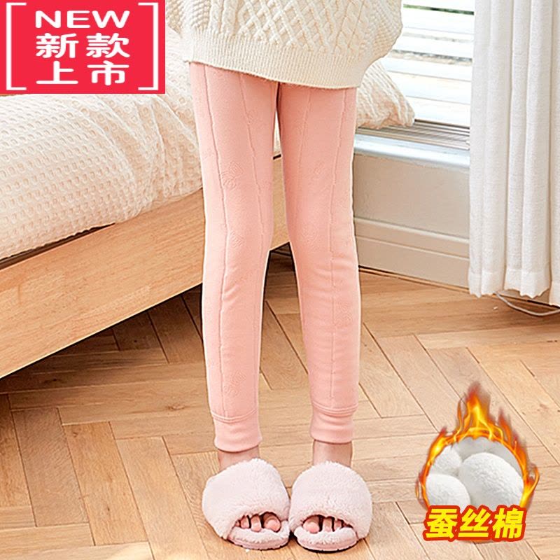 可莉允女童棉裤内穿冬加厚儿童冬季棉保暖裤初中生女孩校服器内胆图片