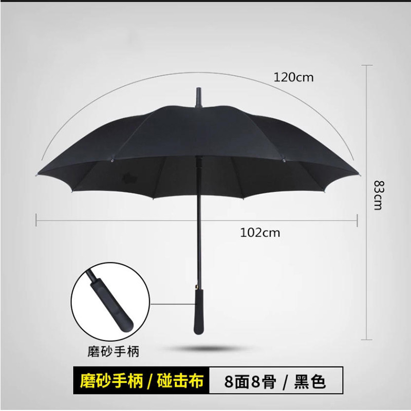 BRO.INHERIT 商务广告伞长直柄雨伞可印制LOGO BRO-YS8-1高清大图