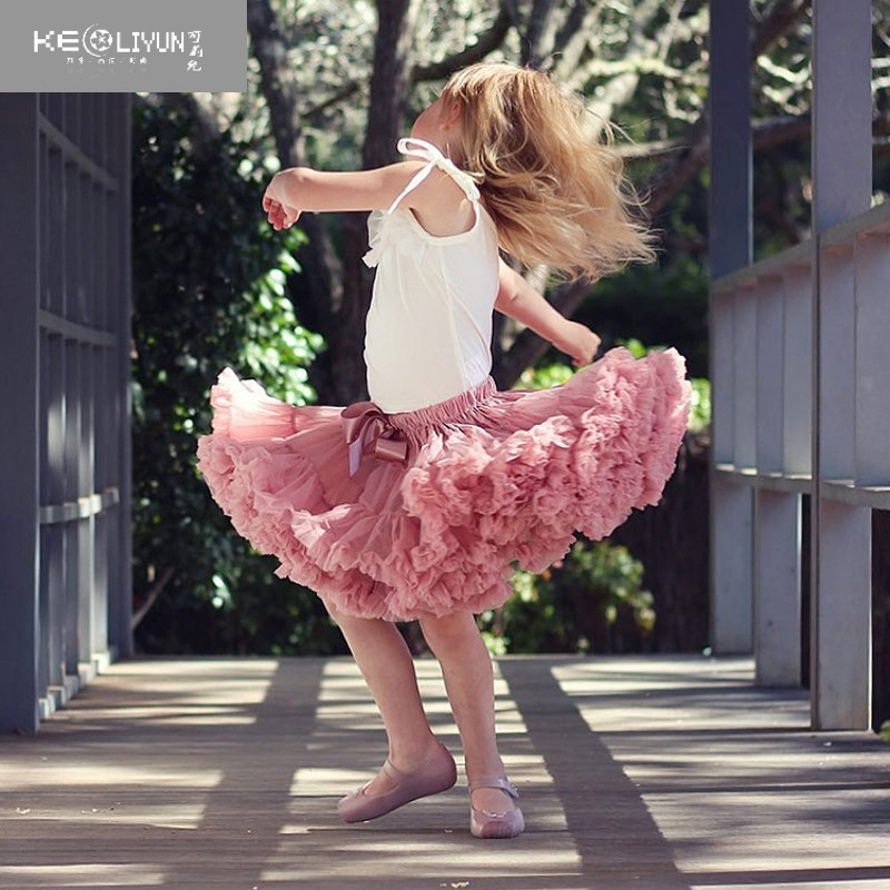 可莉允tutu半身裙女童女宝宝网纱突突蓬蓬裙春装儿童洋气兔兔裙