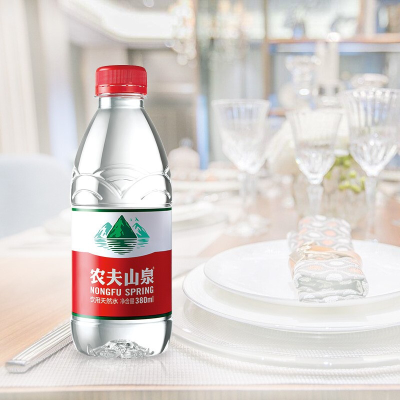 郷土工坊定制饮用水 饮用天然水380ml 1*24瓶