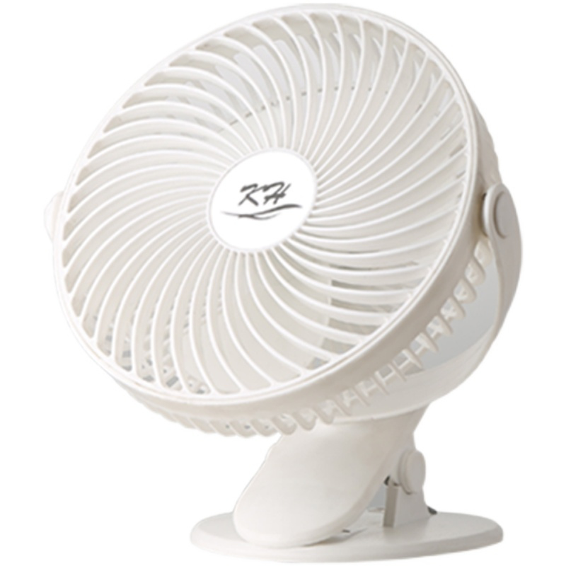 迷你电风扇便捷式学生宿舍夹扇usb充电桌面台式床上夹子静音风扇