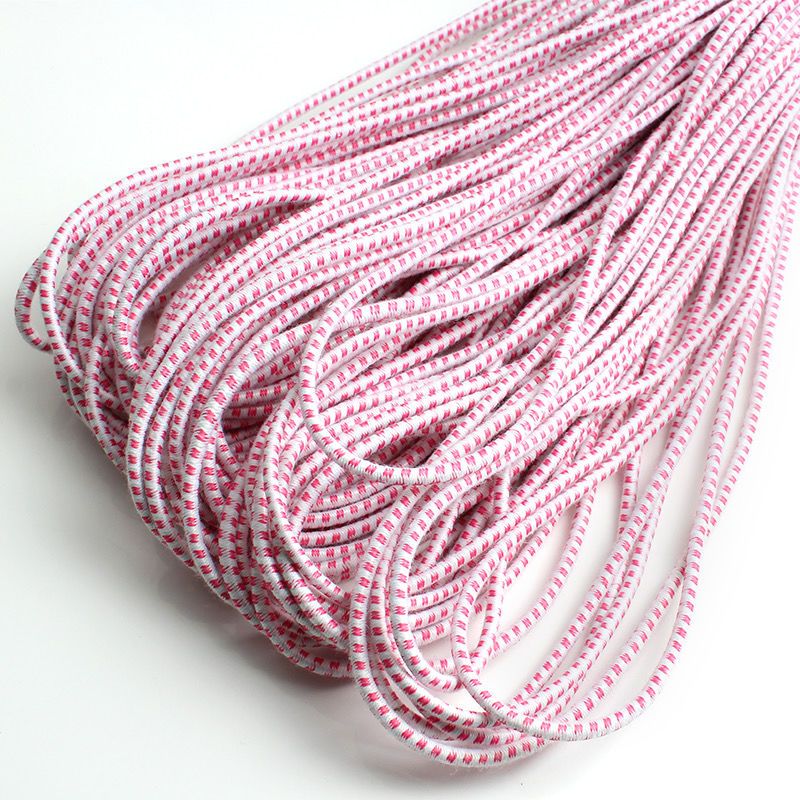 松紧绳圆型松紧带高弹力捆绑绳橡筋绳细橡皮筋橡筋带裤子辅料