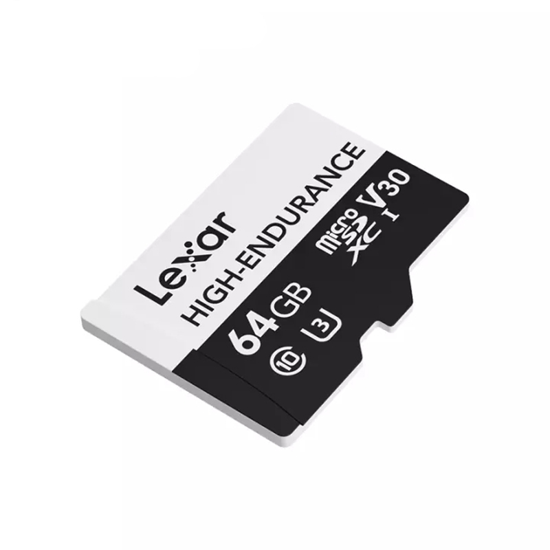 [免邮]雷克沙(Lexar)64GB TF卡CLASS 10 高度耐用 行车记录仪/安防监控专用内存卡存储卡