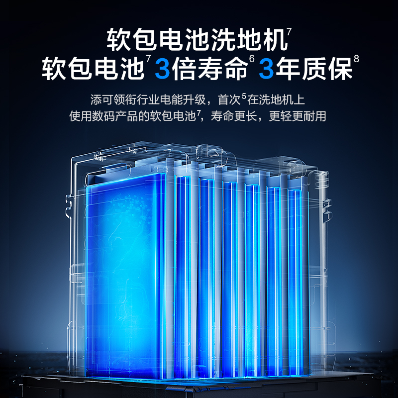 [智能]添可(TINECO)无线智能洗地机芙万2.0ProLED C家用扫地机吸拖一体手持吸尘洗地机