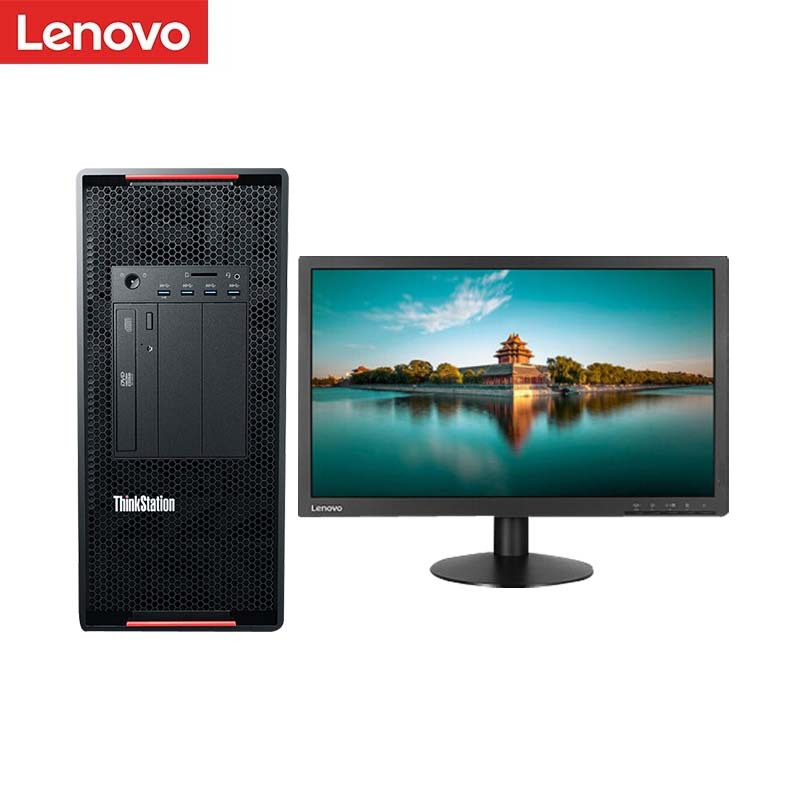 联想ThinkStation P920 图形工作站 设计建模 台式电脑 5218*2 64G 256GSSD+2T SATA RTX4000 8G 1400W 定制