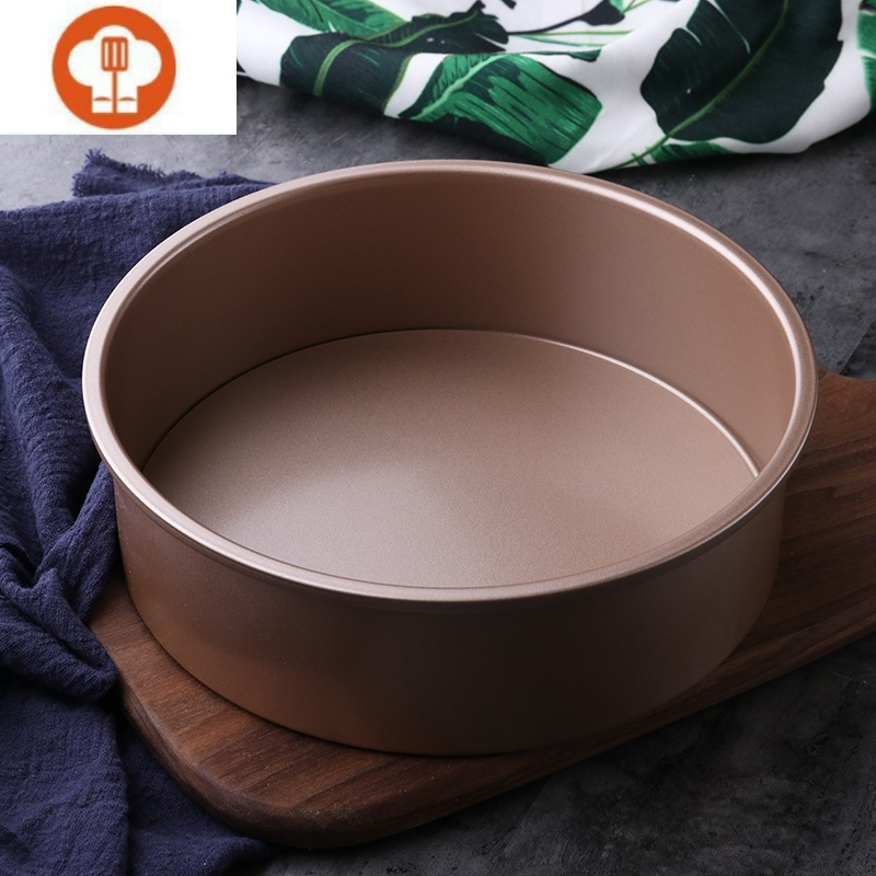 家用不沾戚风蛋糕模具圆形活底蛋糕胚模具烤箱蛋糕模具