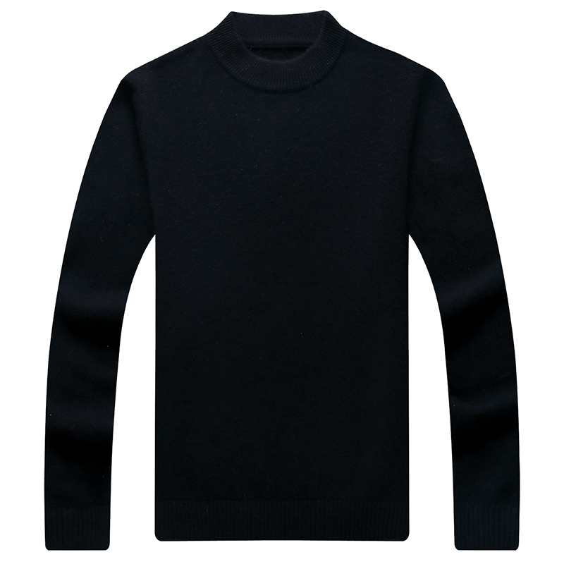 恒源祥100纯羊毛衫男加厚半高领毛衣中年保暖冬季打底针织羊绒衫