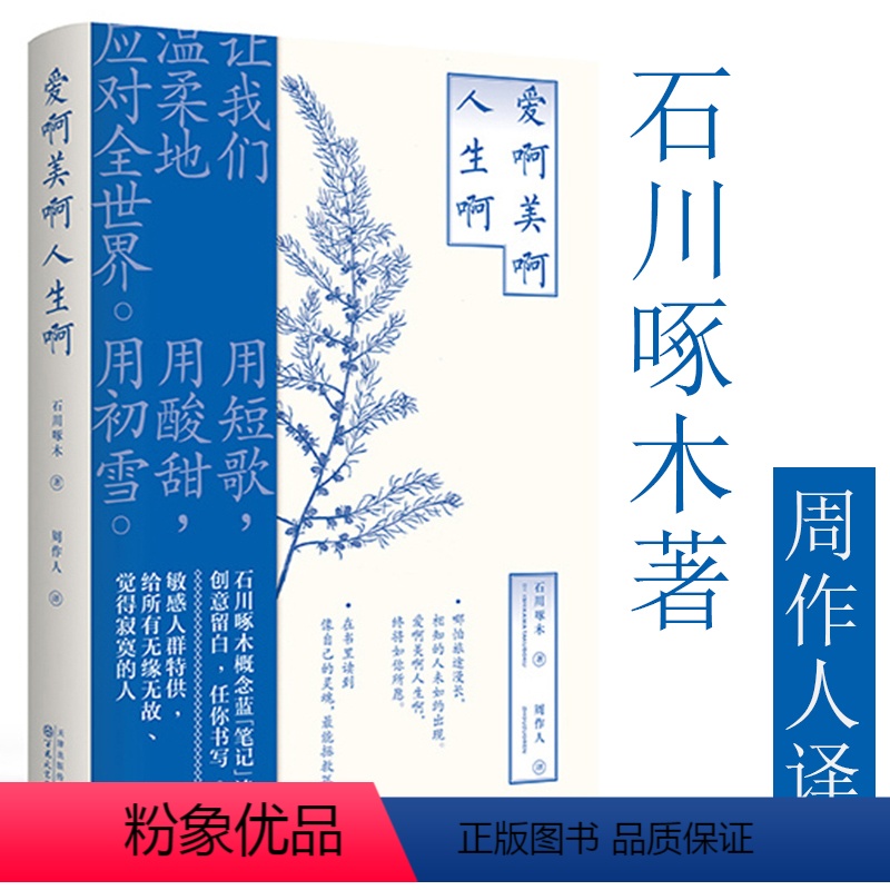 [正版]爱啊美啊人生啊石川啄木诗歌集周作人译日本文学诗集书籍