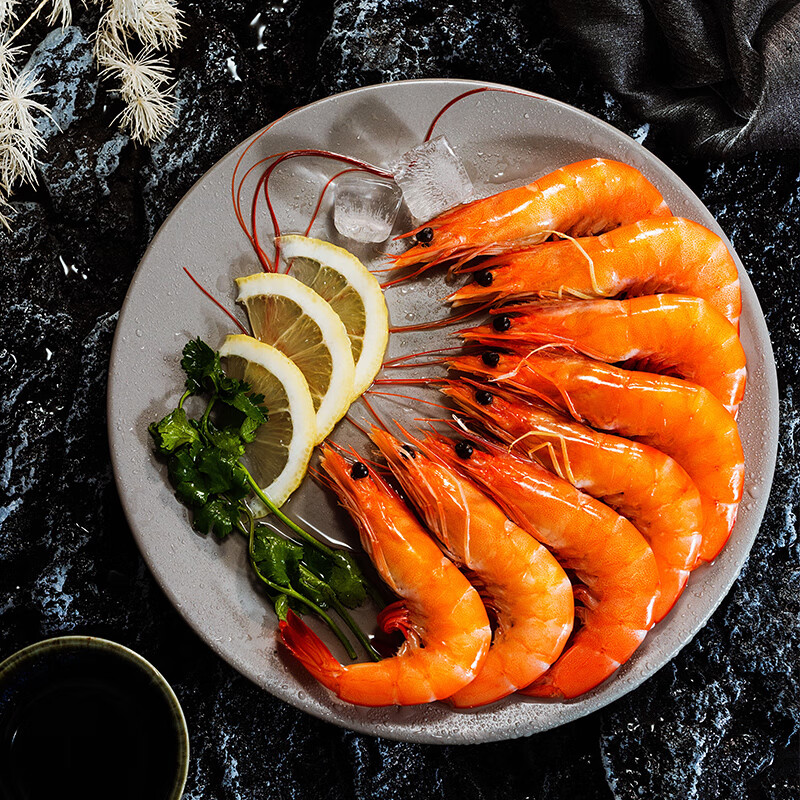 大有谷39°有机盐田虾30条(300g*3盒)高清大图