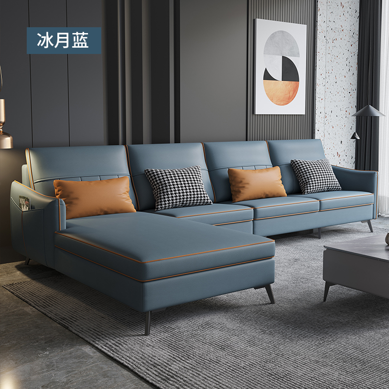 梵宜北欧简约现代轻奢可拆洗布艺意式y709沙发简约现代客厅科技沙发