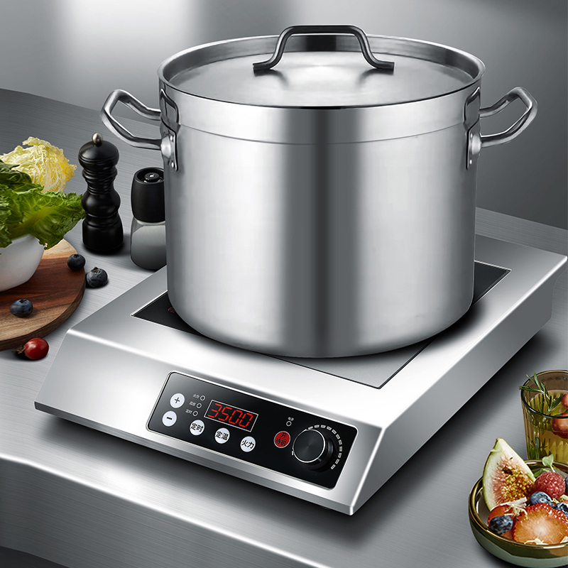 尚朋堂新款电灶旋钮按键式节能家用商用大功率爆炒菜3500w电磁炉