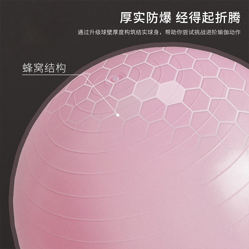 骆驼瑜伽球加厚防爆初学者健身球儿童球弹力运动瑜珈球