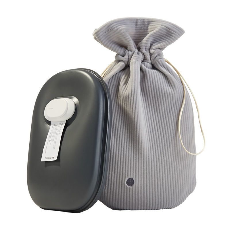 暖宝宝充电热水袋热宝注水暖水袋电暖宝热敷肚子可爱毛绒暖手宝女硅胶