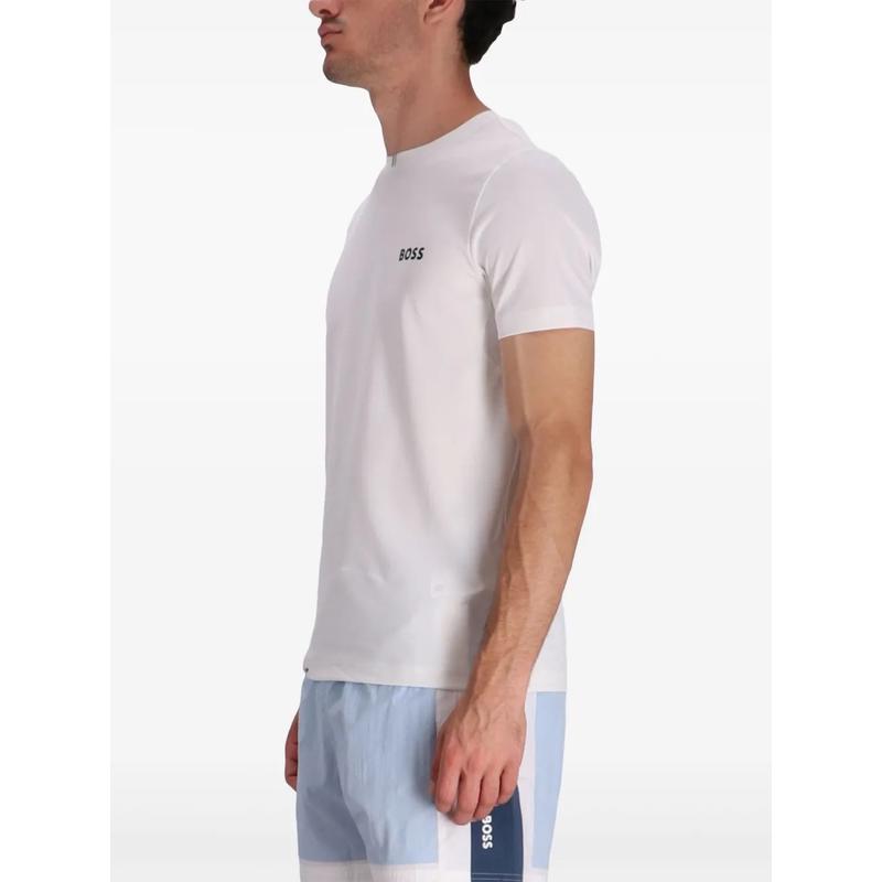 Hugo boss雨果波士T恤男透气舒适易打理弹力涤纶弹性纤维简约高清大图