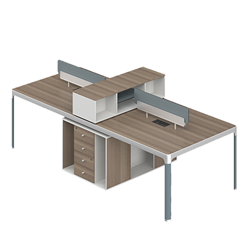 匡大 现代简约办公桌四人位职员桌屏风桌2.8米 KDT262
