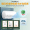 海尔智家Leader 电热水器50升2200W速热M式新鲜注水 安全防电墙LEC5001-20X1