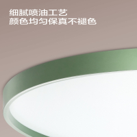 飞利浦卧室吸顶灯现代简约房间灯具书房护眼儿童灯圆形星环彩色
