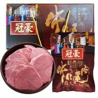 山西特产平遥牛肉冠豪牛腱肉整箱200g*10袋 大块牛肉年货礼盒中秋礼盒
