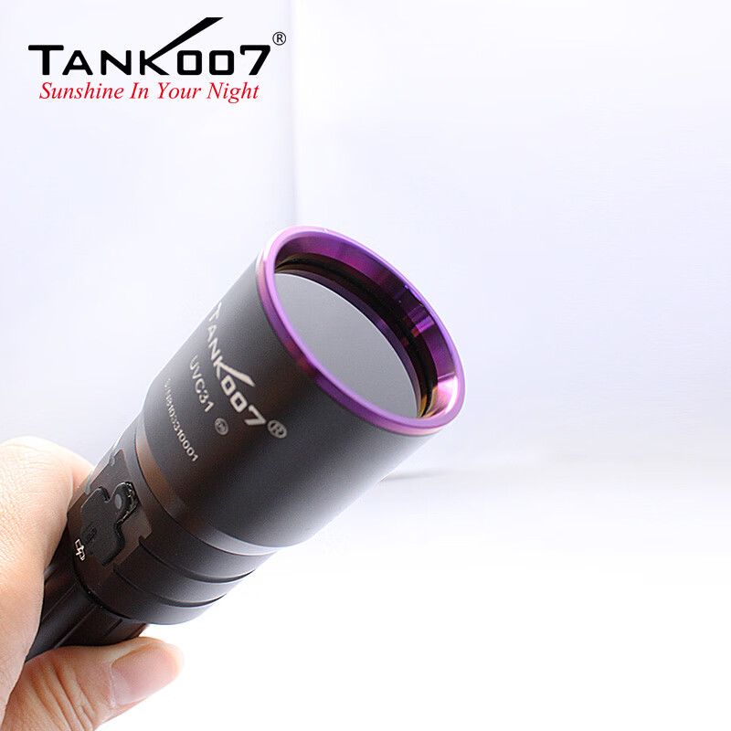 探客TANK007 UVC31 大功率日亚紫外线手电筒高清大图