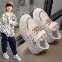 男童板鞋2023春秋季新款儿童校园学生版演出小白鞋女童休闲运动鞋_6 35码/鞋内长21厘米 059卡其色专柜版