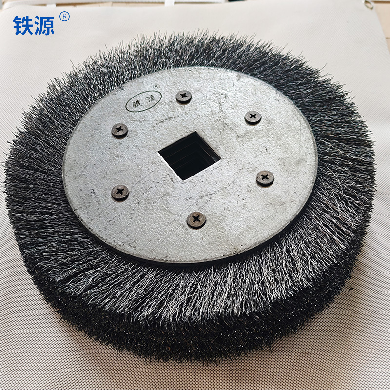 铁源 钢丝轮边刷 230*50(内孔40*40)mm 只高清大图