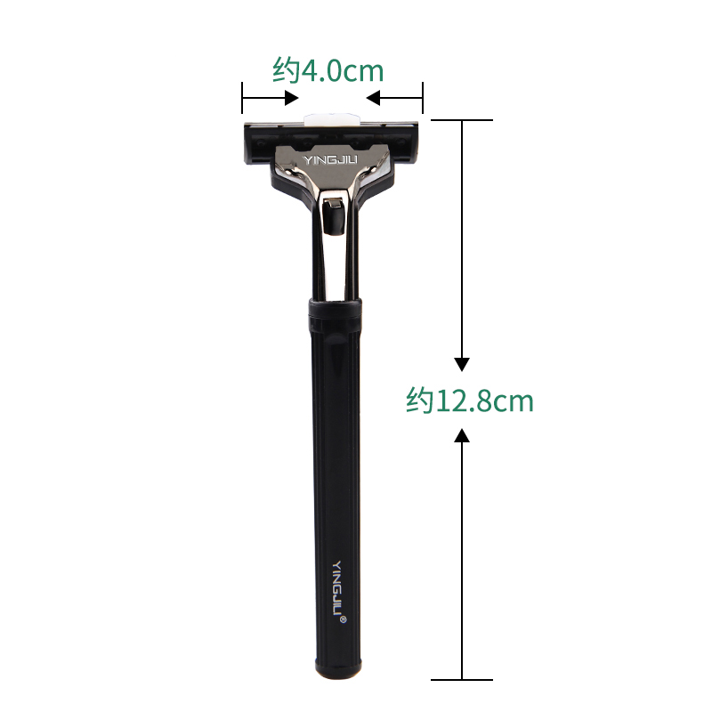 YingJiLi 英吉利手动剃须刀刮胡刀 超威双层组合装 1刀架3刀头50g须膏 217