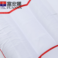 富安娜(FUANNA)家纺 决明子枕头枕芯成人秋季护颈枕绣花纤维枕情侣夫妻枕吉祥枕如意枕 决明子玫瑰花枕单个