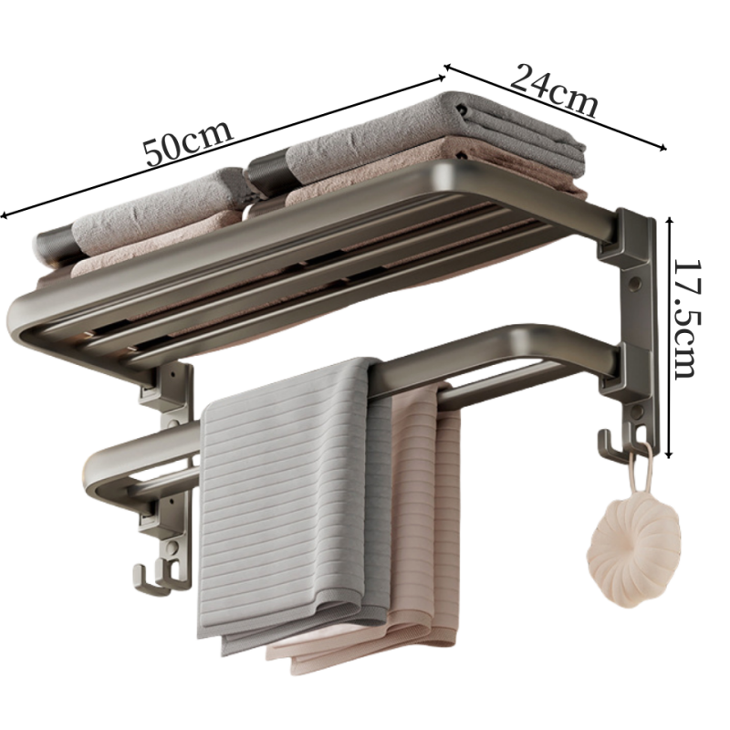 豫龙都 毛巾架50cm个