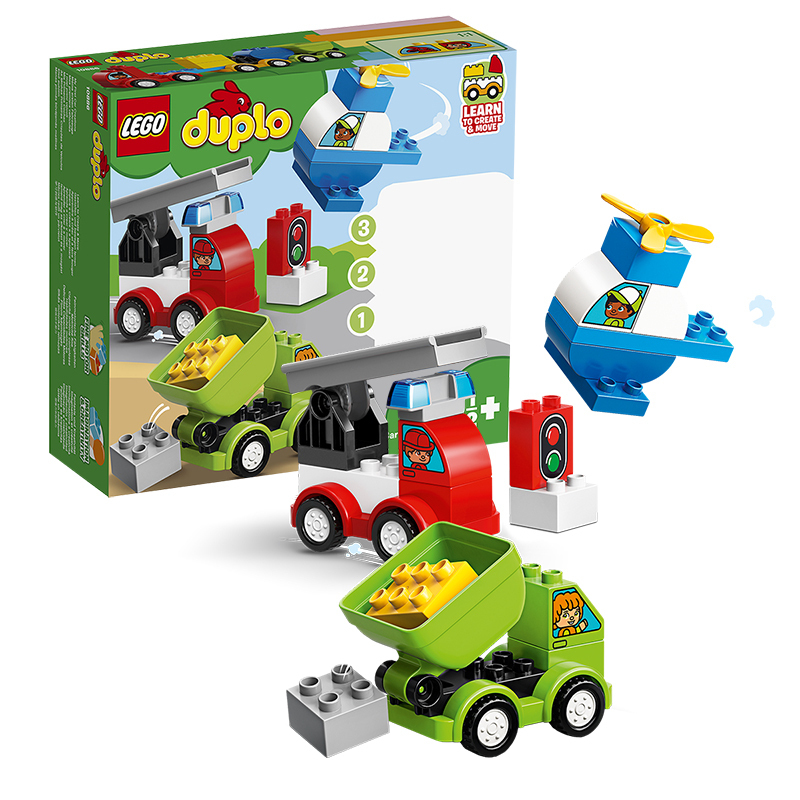LEGO乐高 Duplo得宝系列 我的创意汽车收藏馆10886 积木玩具